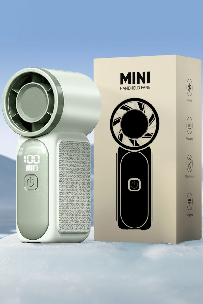 AirBrisa Turbo — Ventilador portátil recargable